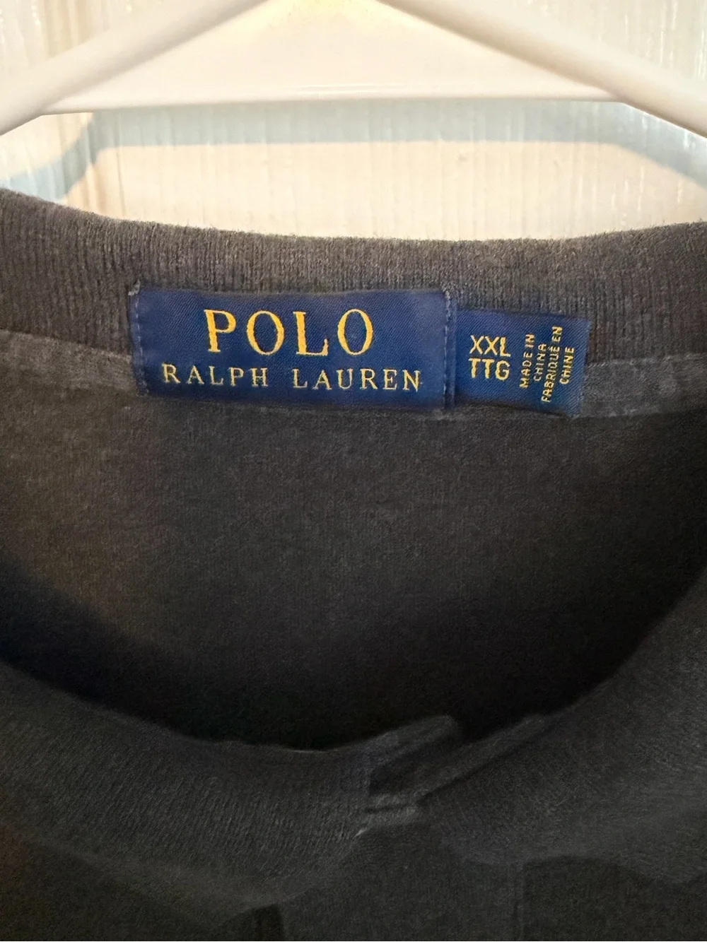 Polo Ralph Lauren Men's XXL Gray Cotton Short Sleeve‎ Polo Shirt